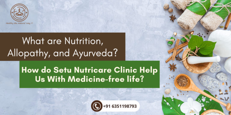 What are Nutrition Allopathy and Ayurveda