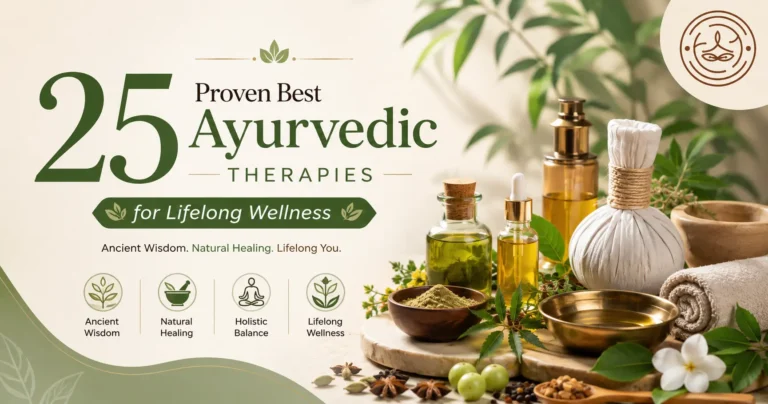 25 Proven Best Ayurvedic Therapies for Lifelong Wellness