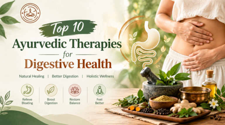 Top 10 Ayurvedic Therapies for Digestive Health
